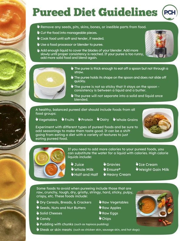 Pureed Diet Guidelines